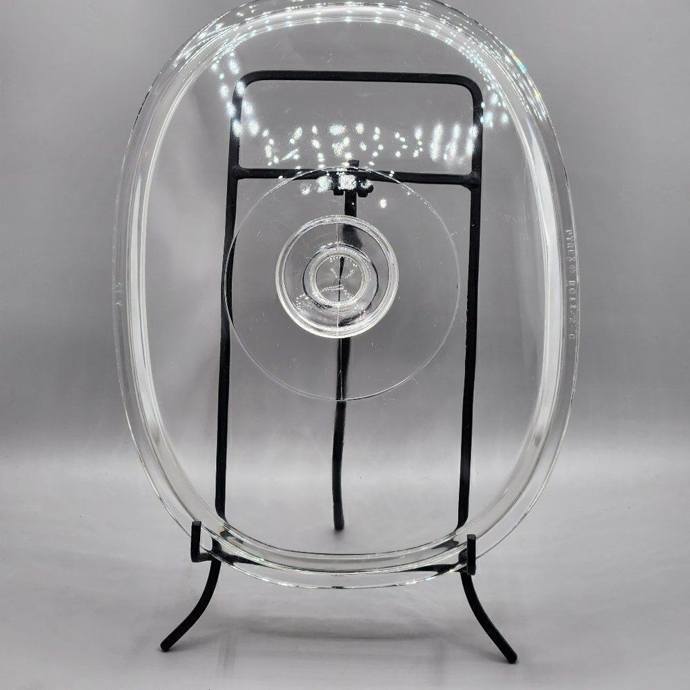 Pyrex DC1 1/2 C Oval Lid Clear Glass A 15 Replacement
